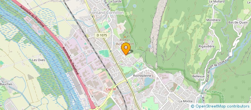 localisation de l'entreprise MONSIEUR RAYANE BAZIZE  FONTANIL-CORNILLON