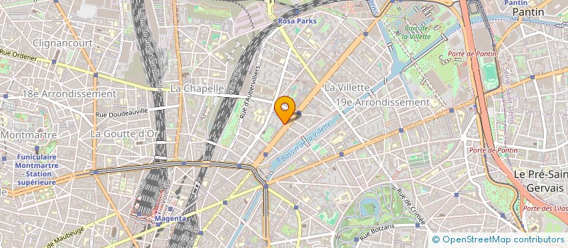 localisation de l'entreprise MONSIEUR RAYANE BEN MIMOUN  PARIS