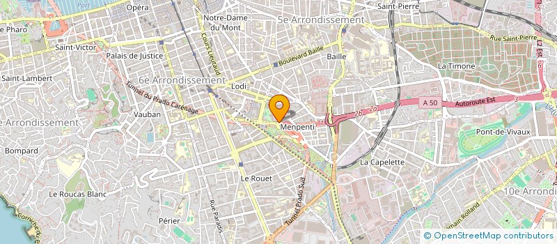 localisation de l'entreprise MONSIEUR RAYANE BEN YOUNES  MARSEILLE