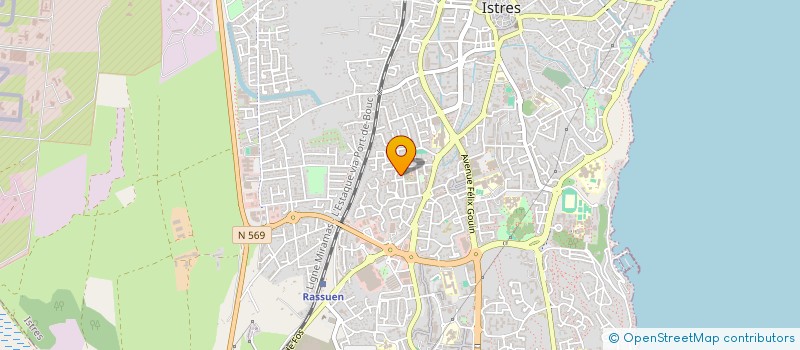 localisation de l'entreprise MONSIEUR RAYANE BENBOUAZZA  ISTRES