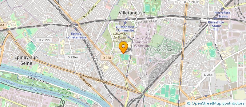 localisation de l'entreprise MONSIEUR RAYANE BENDAOUD  DEUIL-LA-BARRE