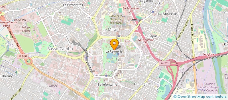 localisation de l'entreprise MONSIEUR RAYANE BENKOUAR  TOULOUSE