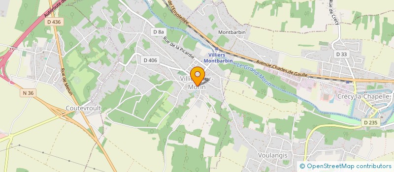 localisation de l'entreprise MONSIEUR RAYANE BENNAMA  VILLIERS-SUR-MORIN