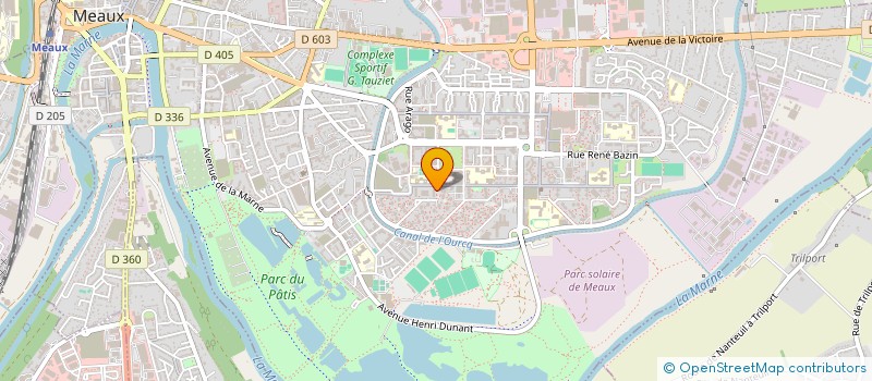 localisation de l'entreprise MONSIEUR RAYANE BENSEGHIR  MEAUX