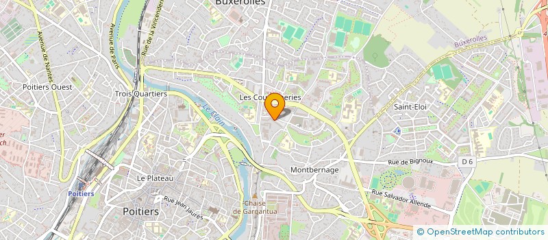 localisation de l'entreprise MONSIEUR RAYANE BINA  POITIERS