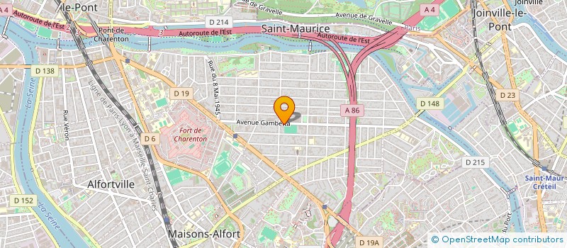 localisation de l'entreprise MONSIEUR RAYANE BOUCHENE à MAISONS-ALFORT
