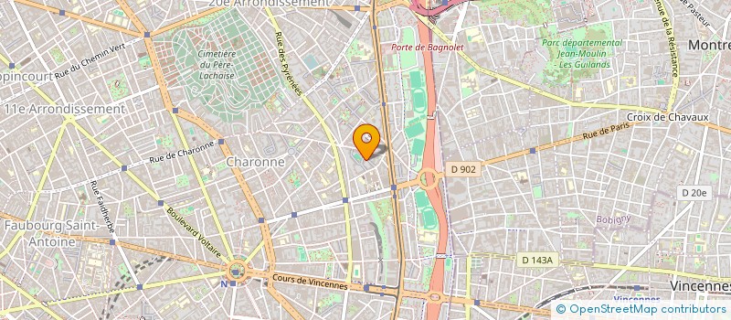 localisation de l'entreprise MONSIEUR RAYANE BOUCHENEB  PARIS