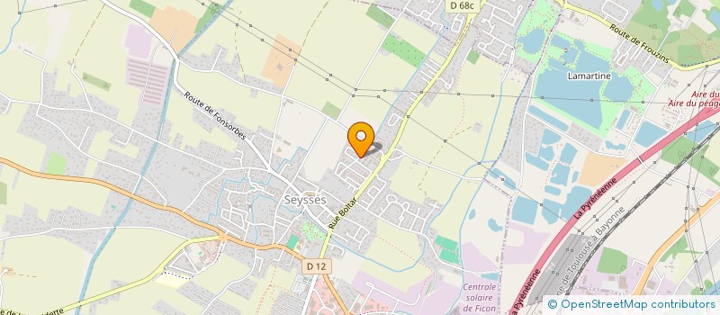 localisation de l'entreprise MONSIEUR RAYANE BOUDJEMAI  SEYSSES