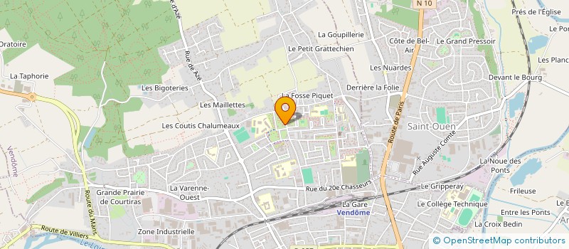 localisation de l'entreprise MONSIEUR RAYANE CHEBBI  VENDOME