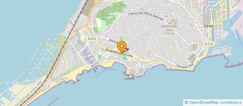 localisation de l'entreprise MONSIEUR RAYANE CHEKKOUH à SETE