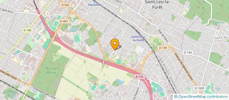 localisation de l'entreprise MONSIEUR RAYANE CHIKHA  SAINT-LEU-LA-FORET