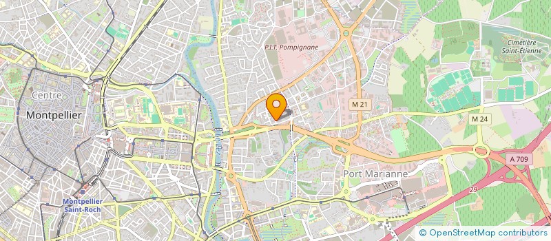 localisation de l'entreprise MONSIEUR RAYANE COUDROY à MONTPELLIER