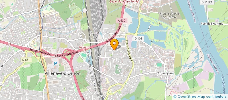 localisation de l'entreprise MONSIEUR RAYANE EL MHAYA  VILLENAVE-D'ORNON