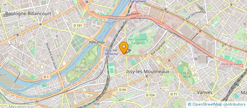 localisation de l'entreprise MONSIEUR RAYANE ESCALARD à ISSY-LES-MOULINEAUX