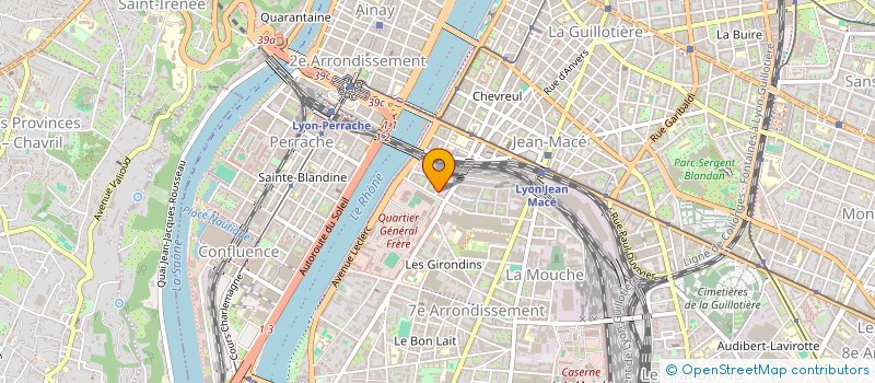 localisation de l'entreprise MONSIEUR RAYANE ESSEID  LYON