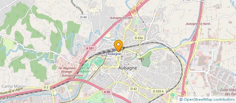 localisation de l'entreprise MONSIEUR RAYANE GUEMARI à AUBAGNE