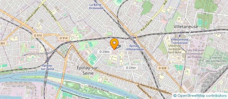 localisation de l'entreprise MONSIEUR RAYANE HACHANI à EPINAY-SUR-SEINE
