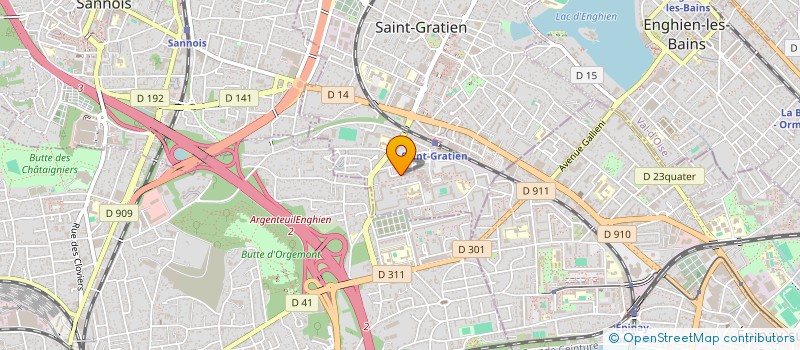 localisation de l'entreprise MONSIEUR RAYANE HADJEB  SAINT-GRATIEN