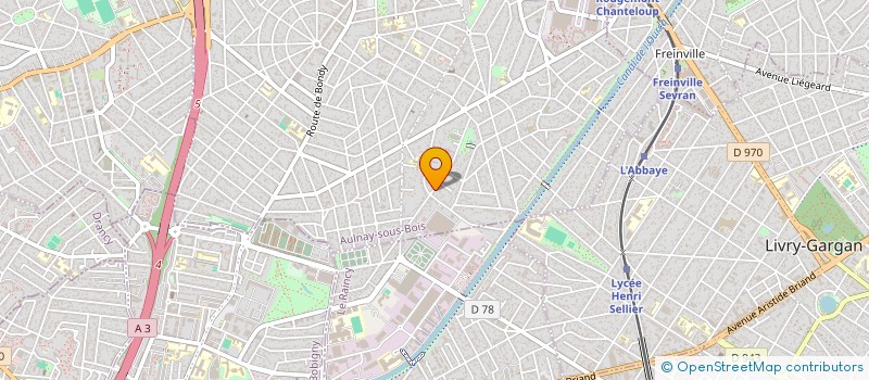 localisation de l'entreprise MONSIEUR RAYANE HALLALI  AULNAY-SOUS-BOIS