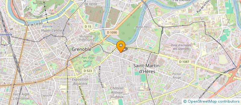 localisation de l'entreprise MONSIEUR RAYANE HAMILA  SAINT-MARTIN-D'HERES