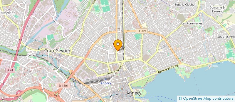 localisation de l'entreprise MONSIEUR RAYANE HARROUZ  ANNECY