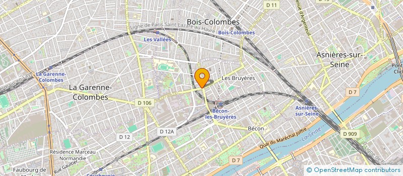 localisation de l'entreprise MONSIEUR RAYANE IDALI à BOIS-COLOMBES