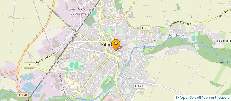 localisation de l'entreprise MONSIEUR RAYANE KERROUCHE à PITHIVIERS