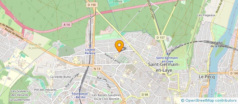 localisation de l'entreprise MONSIEUR RAYANE KHECHE  SAINT-GERMAIN-EN-LAYE