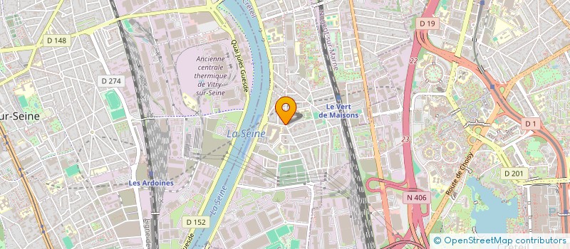 localisation de l'entreprise MONSIEUR RAYANE LEUMANI WANSI à ALFORTVILLE