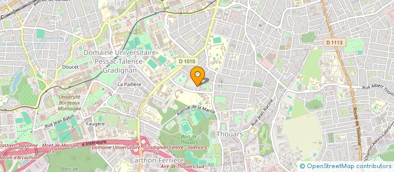 localisation de l'entreprise MONSIEUR RAYANE LOUNIS  TALENCE