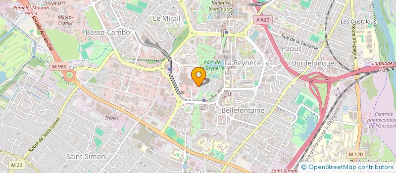 localisation de l'entreprise MONSIEUR RAYANE M HAMDI à TOULOUSE