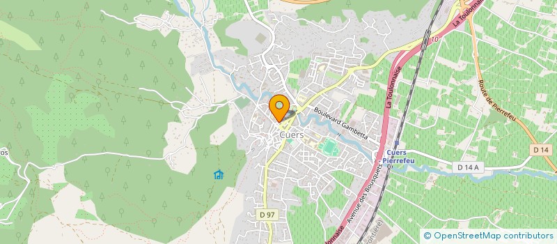 localisation de l'entreprise MONSIEUR RAYANE MATHLOUTHI  CUERS