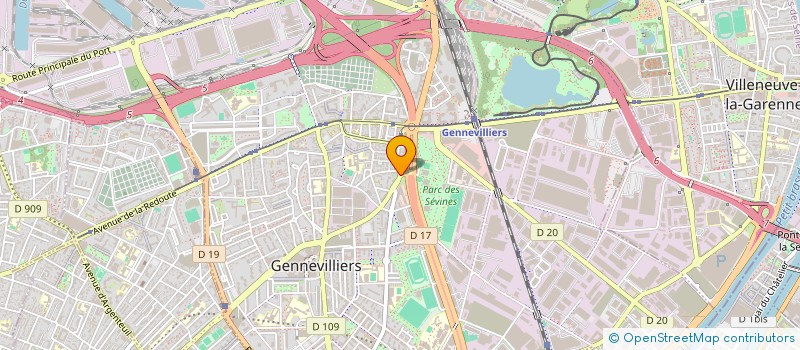 localisation de l'entreprise MONSIEUR RAYANE MCIRDI à GENNEVILLIERS