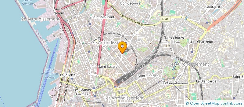 localisation de l'entreprise MONSIEUR RAYANE MEDFAI à MARSEILLE