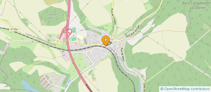 localisation de l'entreprise MONSIEUR RAYANE MEROUANI  FONTOY