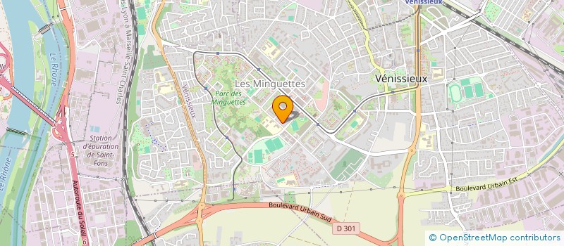 localisation de l'entreprise MONSIEUR RAYANE OUCIF  VENISSIEUX