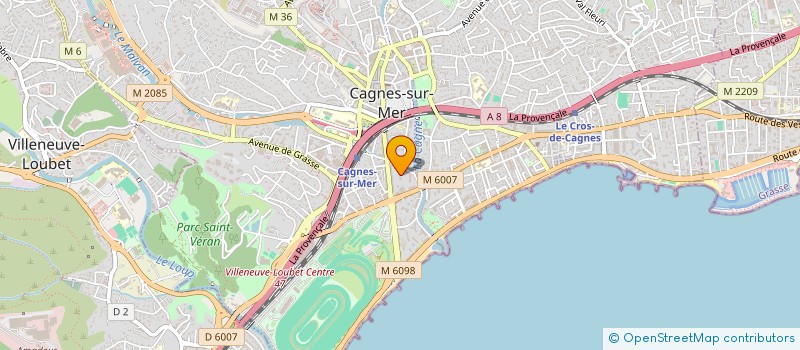 localisation de l'entreprise MONSIEUR RAYANE RAHMOUN à CAGNES-SUR-MER