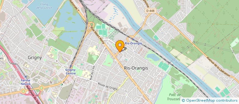 localisation de l'entreprise MONSIEUR RAYANE ROUINI à RIS-ORANGIS