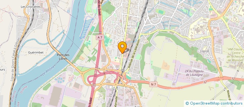 localisation de l'entreprise MONSIEUR RAYANE SAFAR  VALENCE