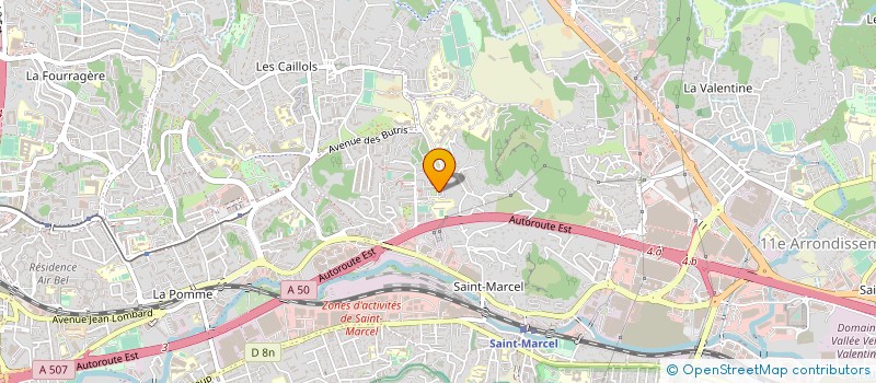 localisation de l'entreprise MONSIEUR RAYANE SALEM-ATIA  MARSEILLE