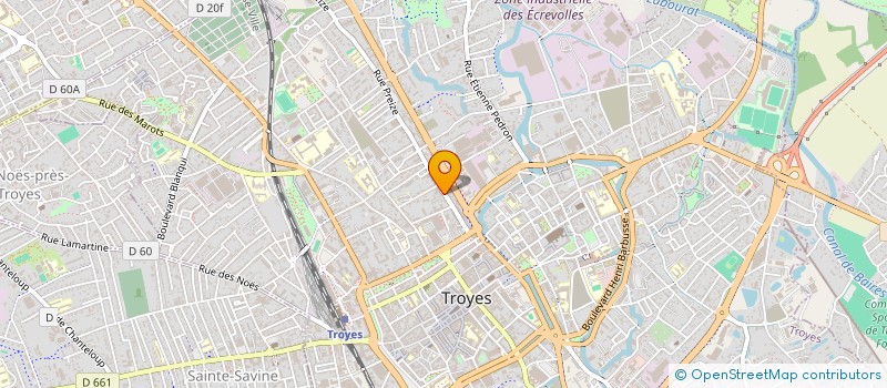 localisation de l'entreprise MONSIEUR RAYANE SANHAJI  TROYES