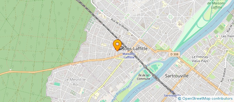 localisation de l'entreprise MONSIEUR RAYANE SASSI  MAISONS-LAFFITTE