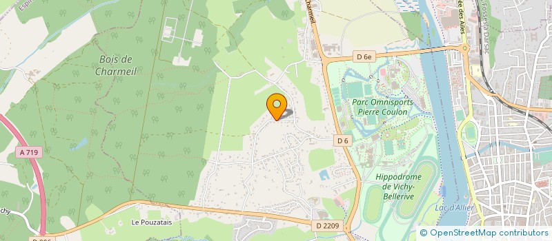 localisation de l'entreprise MONSIEUR RAYANE SELLAMI  BELLERIVE-SUR-ALLIER