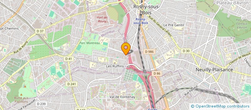 localisation de l'entreprise MONSIEUR RAYANE SKIKER à MONTREUIL