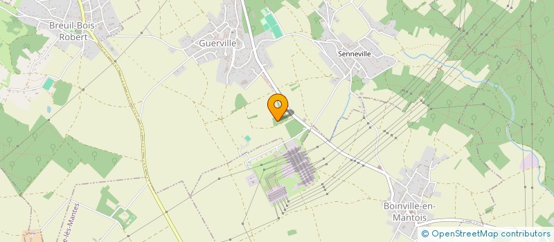 localisation de l'entreprise MONSIEUR RAYANE SLIMANE  GUERVILLE