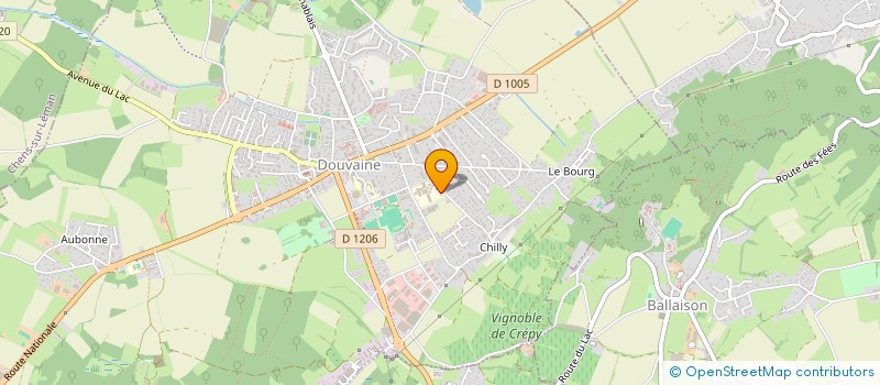 localisation de l'entreprise MONSIEUR RAYANE SLIMANI  DOUVAINE