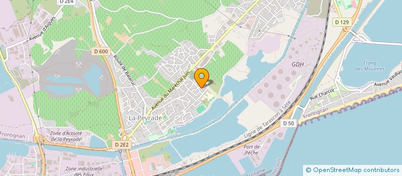 localisation de l'entreprise MONSIEUR RAYANE TABET à FRONTIGNAN