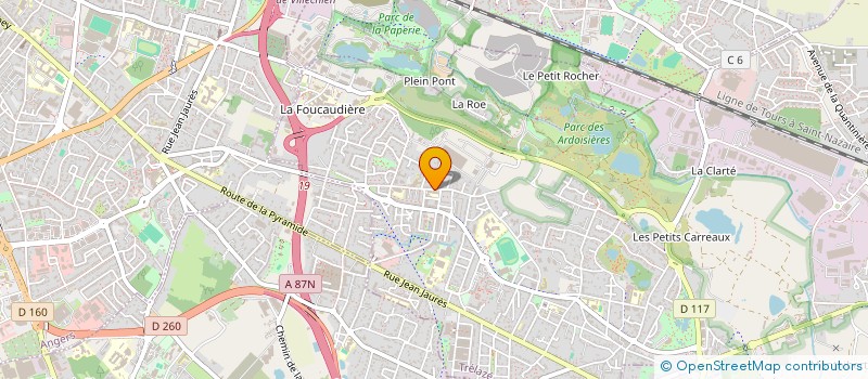 localisation de l'entreprise MONSIEUR RAYANE TAGANT  TRELAZE