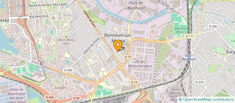 localisation de l'entreprise MONSIEUR RAYANE TSHIMPAKA BABELA  BONNEUIL-SUR-MARNE