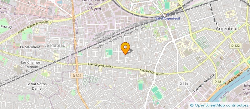 localisation de l'entreprise MONSIEUR RAYANE UTIM  ARGENTEUIL